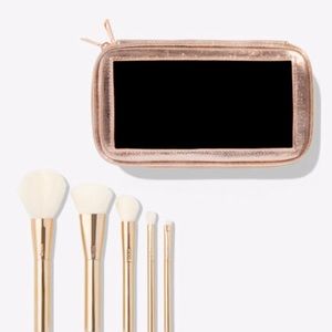 Brand new Tarte gold dusters brush set
